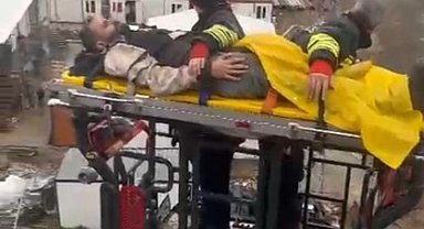 Bafra'da inşaatta iş kazası: 1 yaralı