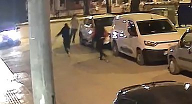 Bafra'da kendisini darbeden şahsa kurşun yağdırdı: O anlar kamerada