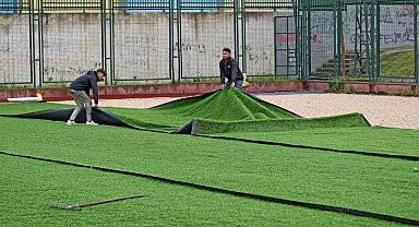 Bağlarbaşı spor tesisleri yenileniyor
