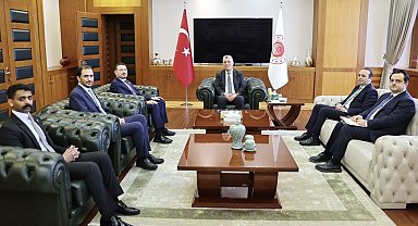 Bakan Bolat, Suudi Arabistan Büyükelçisi Abualnasr'ı kabul etti