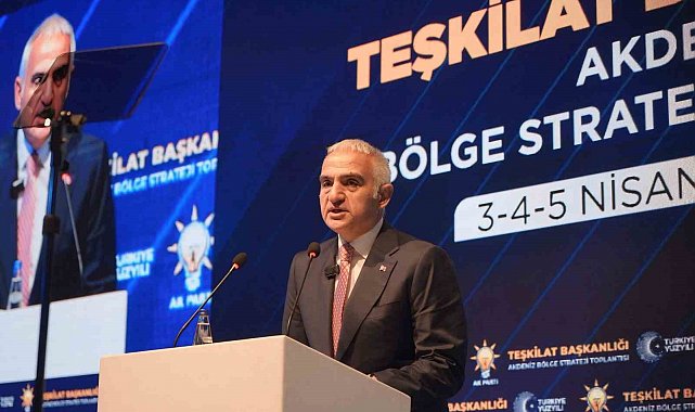 Bakan Ersoy: "Akdeniz Bölgesi'nde 2002-2025 yılları arasında yaklaşık 26,9 milyar liralık kültür ve turizm yatırımı gerçekleştirildi"