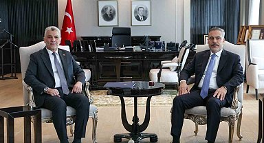 Bakan Fidan, Bakan Bolat ile bir araya geldi