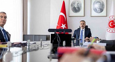 Bakan Fidan "Hürmüz Boğazı'nda durum" konulu çevrimiçi toplantıya katıldı