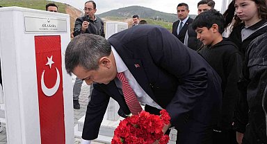 Bakan Tekin: "İçişleri Bakanlığımız, bütün okullarımızda çocuklarımızın güvenli bir biçimde eğitimlerine devam etmesi için çalışmalarını devam ettiriyor"