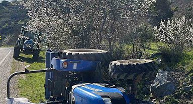 Balıkesir'de traktör devrildi: 1 ölü