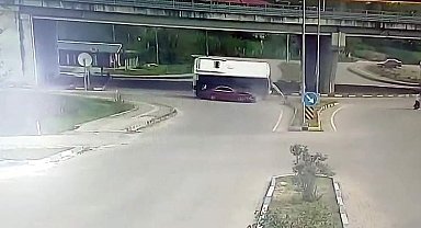 Bartın'da 44 kişinin yaralandığı otobüs kazasının görüntüsü ortaya çıktı