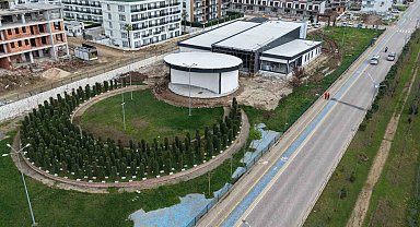 Başiskele'de 15 Temmuz Bilim Merkezi inşaatı hızla yükseliyor