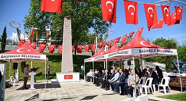 Başiskele'de Birinci Dünya Savaşı şehidi Hüseyin Kaptan ve ailesi anıldı