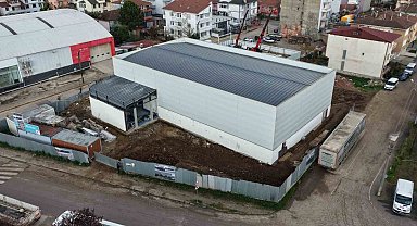 Başiskele'de "Genc-i Âlâ Kapalı Spor Salonu" yükseliyor