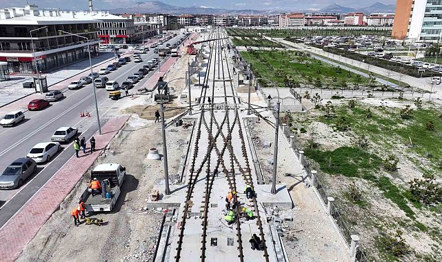 Başkan Altay: "Stadyum-Şehir Hastanesi Tramvay Hattı'nda yoğun mesai sürüyor"