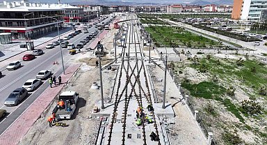 Başkan Altay: "Stadyum-Şehir Hastanesi Tramvay Hattı'nda yoğun mesai sürüyor"