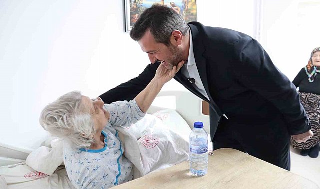 Başkan Çetinkaya'dan yaşlılara "vefa" ziyareti