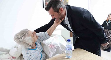 Başkan Çetinkaya'dan yaşlılara "vefa" ziyareti