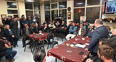 Başkan Hamamcı mahalle ziyaretlerine devam ediyor