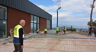 Başkan Kumral yeni sosyal tesis çalışmalarını yerinde inceledi