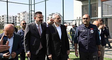 Başkan Öntürk Arsuz'daki yatırımları inceledi