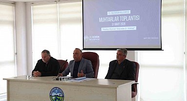 Başkan Özel, muhtarlarla buluştu