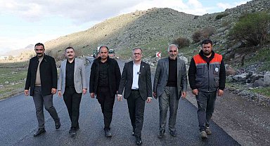 Başkan Özldoğan: "Hürmetçi - Gelbula yolunda konfor artıyor"