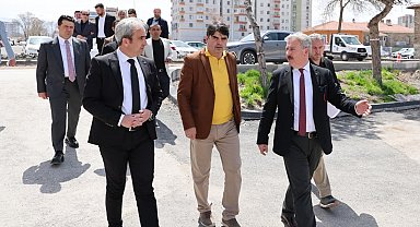 Başkan Palancıoğlu: "Gülük Mahallesi'nde hummalı çalışmalar yapılıyor"