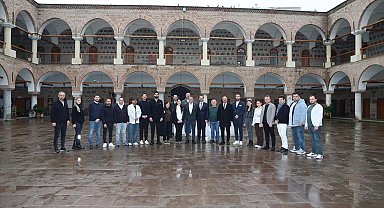 Başkan Şimşek çalışmalar hakkında yerinde bilgi aldı