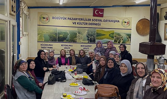 Başkan Tekin: "Kadın dayanışmasıyla Pazaryeri daha güçlü"