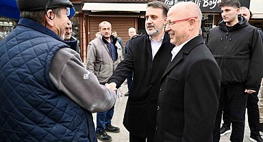 Başkan Vekili Biba, esnafla bir araya geldi