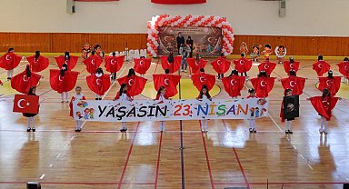 Bayburt'ta 23 Nisan Çocuk Bayramı coşkuyla kutlandı