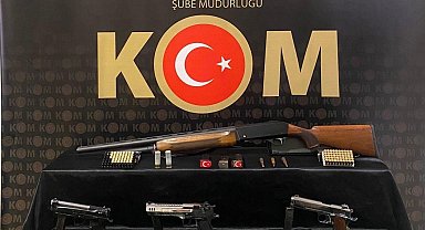 Bayburt'ta eğlence organizasyonlarında havaya ateş açanlara operasyon yapıldı