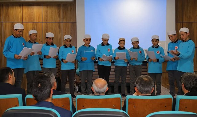Bayburt'ta öğrencilere hafızlığın önemi anlatıldı