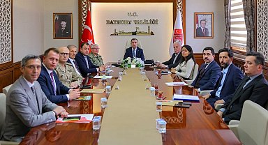 Bayburt'ta okul güvenliği için alınan tedbirler değerlendirildi