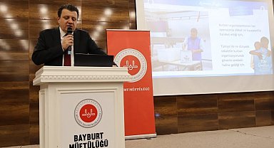 Bayburt'ta vekâletle kurban kesim programı tanıtıldı