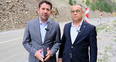 Belediye başkanları, yeni yapılacak tünel projesini yerinde anlattı