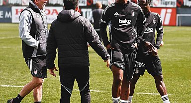 Beşiktaş kondisyon ve taktik çalıştı
