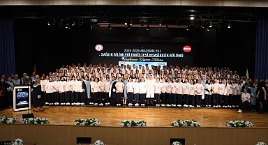 BEUN'da geleceğin hemşireleri üniformalarını giydi