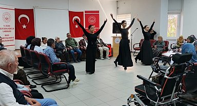 Bilecik huzurevinde Kafkas halk oyunlarıyla renkli anlar yaşandı