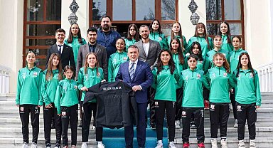 Bilecik Kolej Spor Kulübü'nden Vali Faik Oktay Sözer'e ziyaret