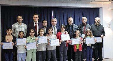 Bilecik'te 'Maarifin Kalbinde Ramazan' yarışmasında dereceye girenler ödüllendirildi