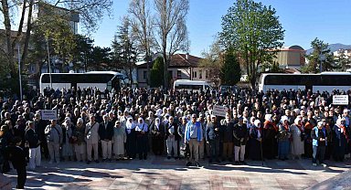 Bilecik'te hacı adayları dualarla uğurlandı