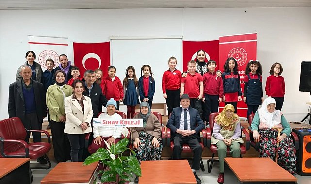 Bilecik'te huzurevi sakinlerine anlamlı buluşma