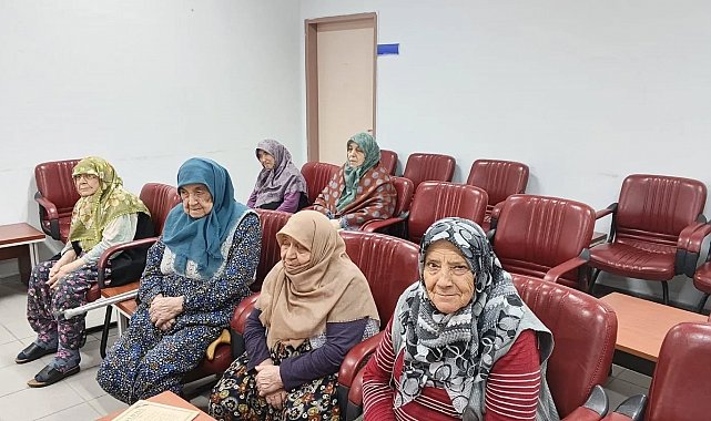 Bilecik'te huzurevi sakinlerine özel eğitim