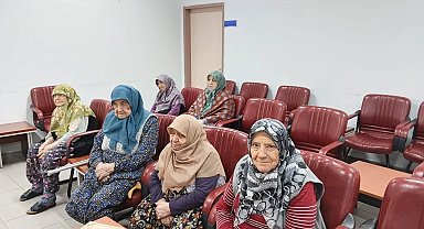 Bilecik'te huzurevi sakinlerine özel eğitim