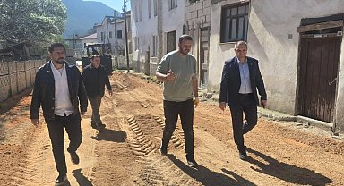 Bilecik'te kilit parke taşı döşeme çalışmaları tamamlandı