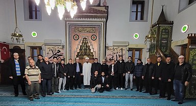 Bilecik'te KYK öğrencileri sabah namazında buluştu