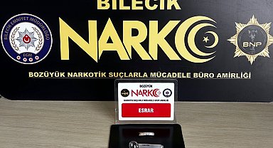Bilecik'te uyuşturucu operasyonu: 1 şüpheli yakalandı