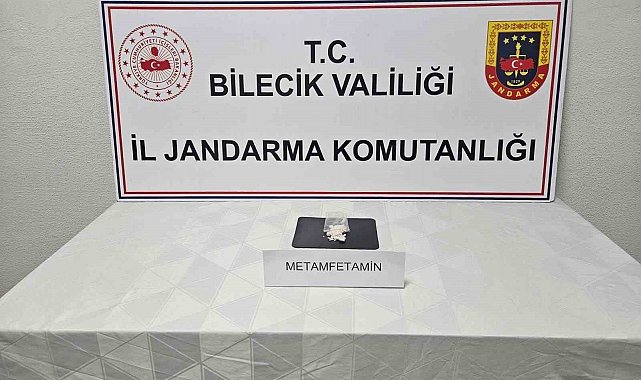 Bilecik'te uyuşturucuya geçit yok: 1 şüpheli yakalandı