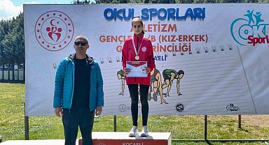 Bilecikli atletizm sporcusundan altın madalya