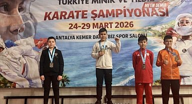 Bilecikli sporcudan Türkiye Karate Şampiyonası'nda bronz madalya