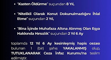 Bingöl'de hapis cezası bulunan şahıs yakalandı