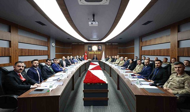 Bingöl'de narkotikle suçlarla mücadele çalışmaları ele alındı