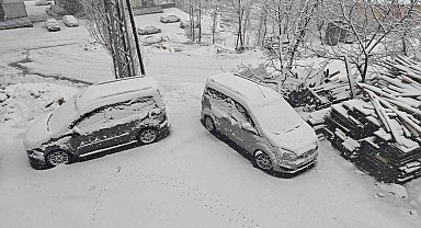 Bitlis'te nisanda kara kış: 84 köy yolu ulaşıma kapandı